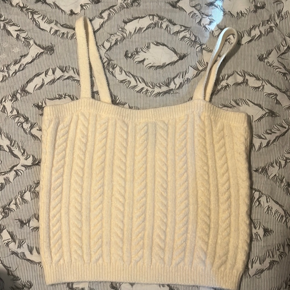 Express Cable Knot Sweater Set xxs